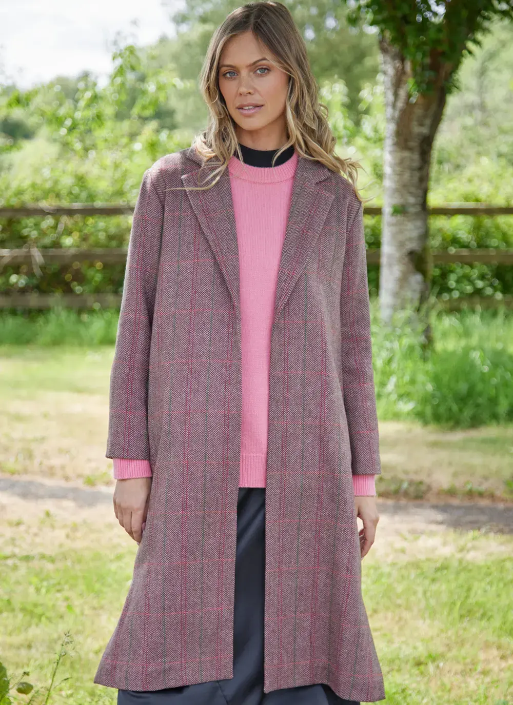 Irish Tweed Duster Coat