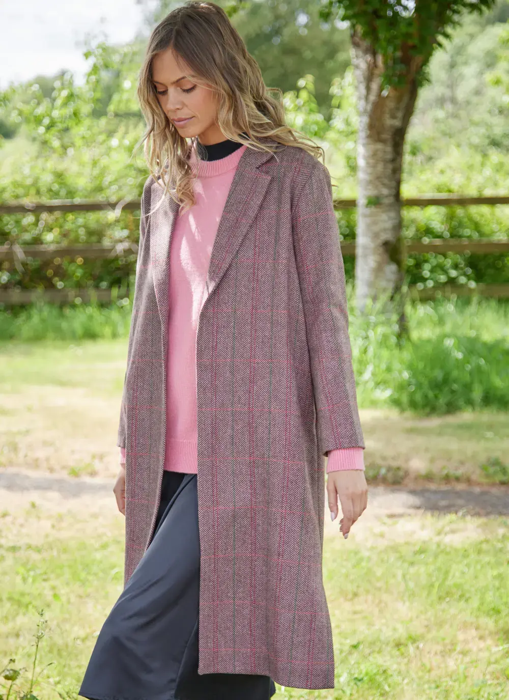 Irish Tweed Duster Coat