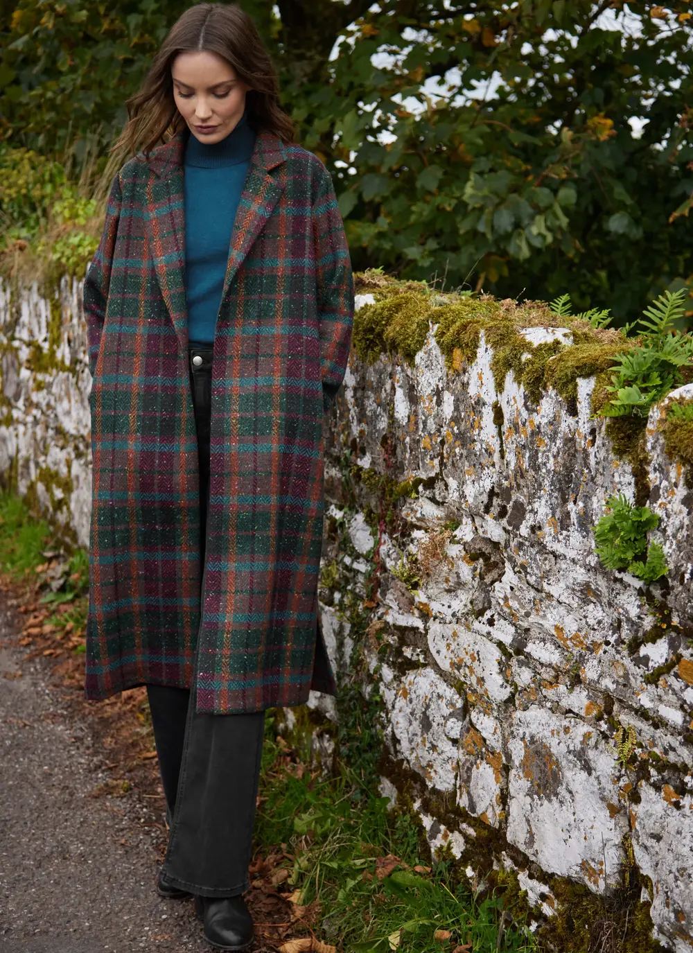 Irish Tweed Duster Coat