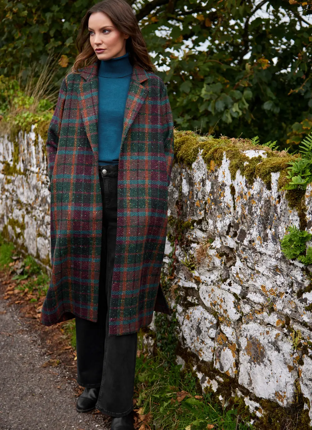 Irish Tweed Duster Coat