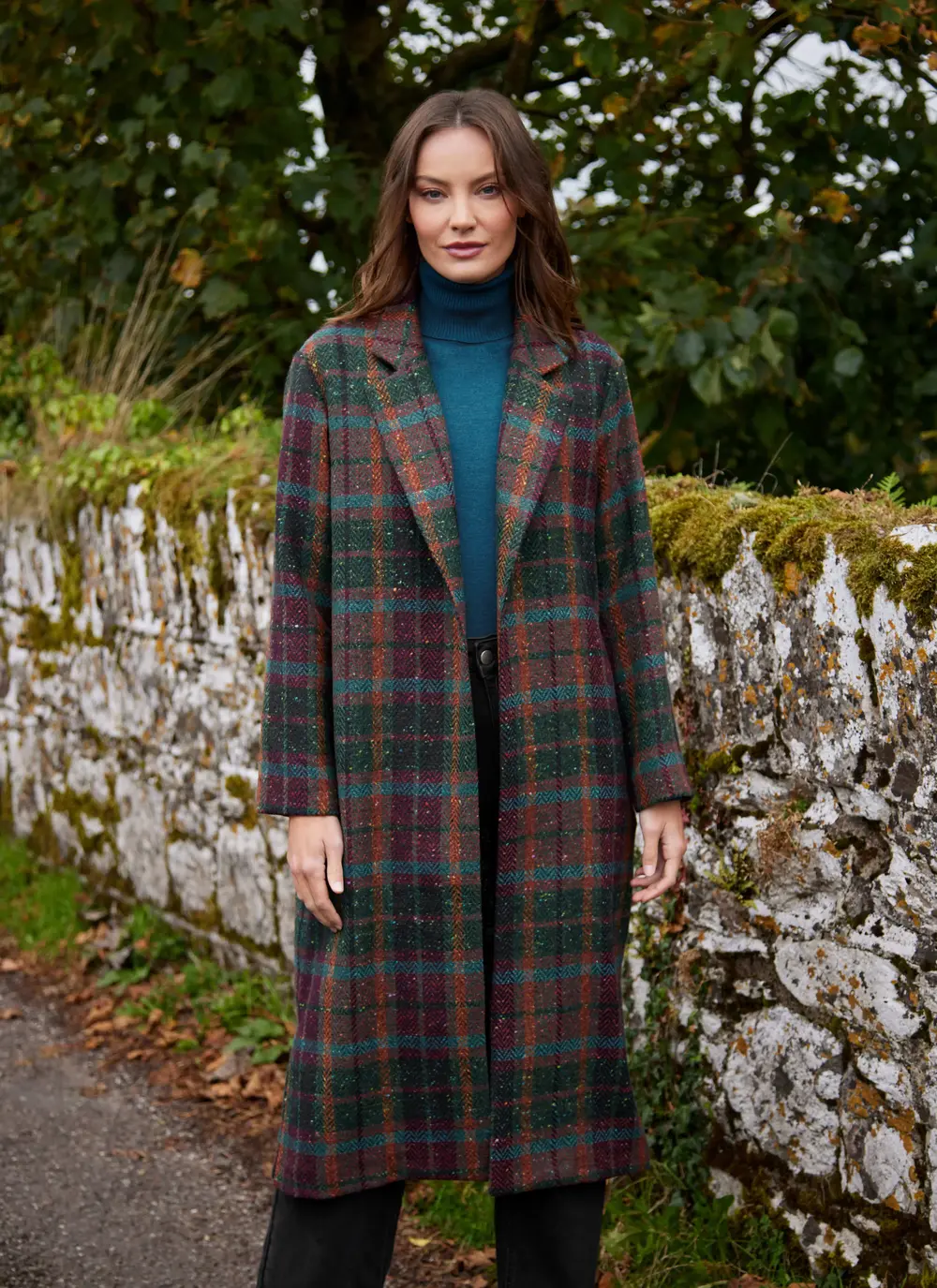 Irish Tweed Duster Coat