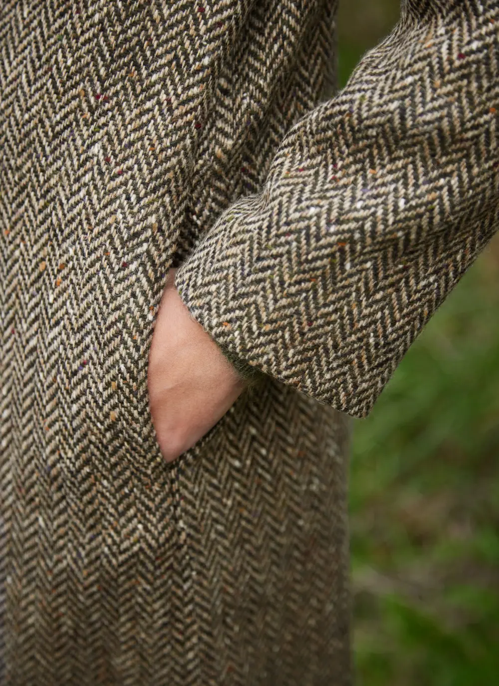Irish Tweed Duster Coat