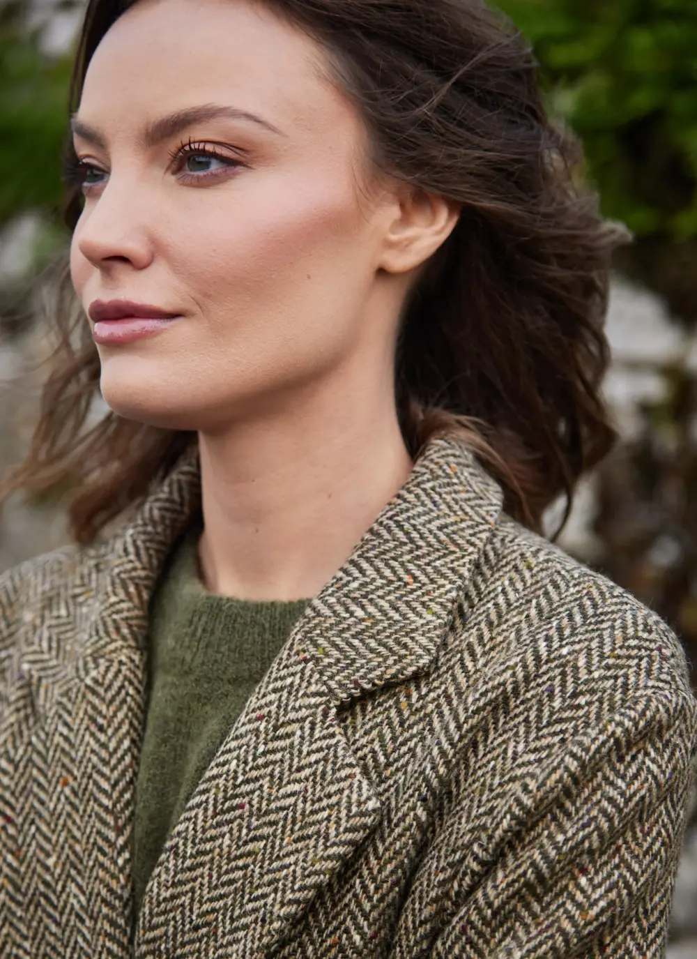 Irish Tweed Duster Coat