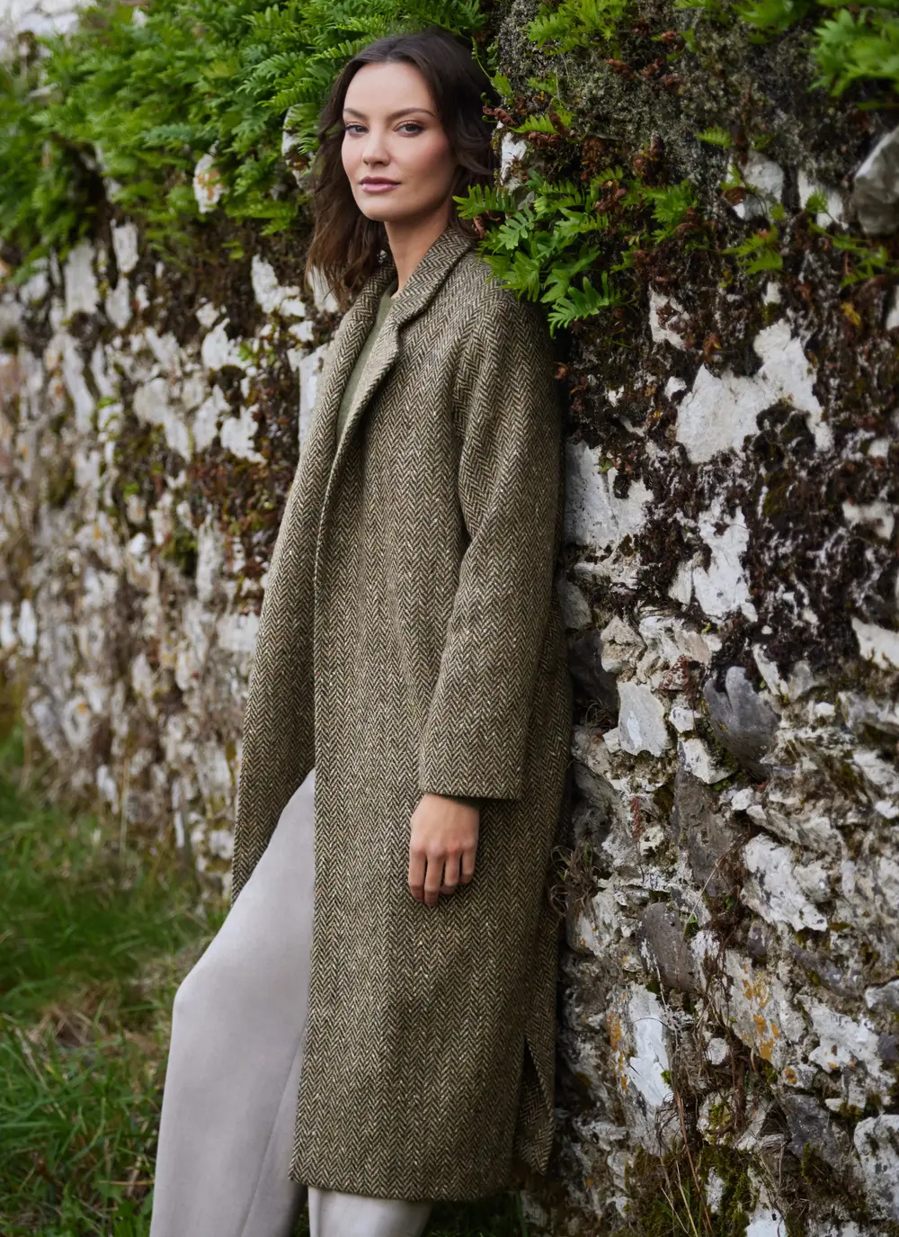 Irish Tweed Duster Coat