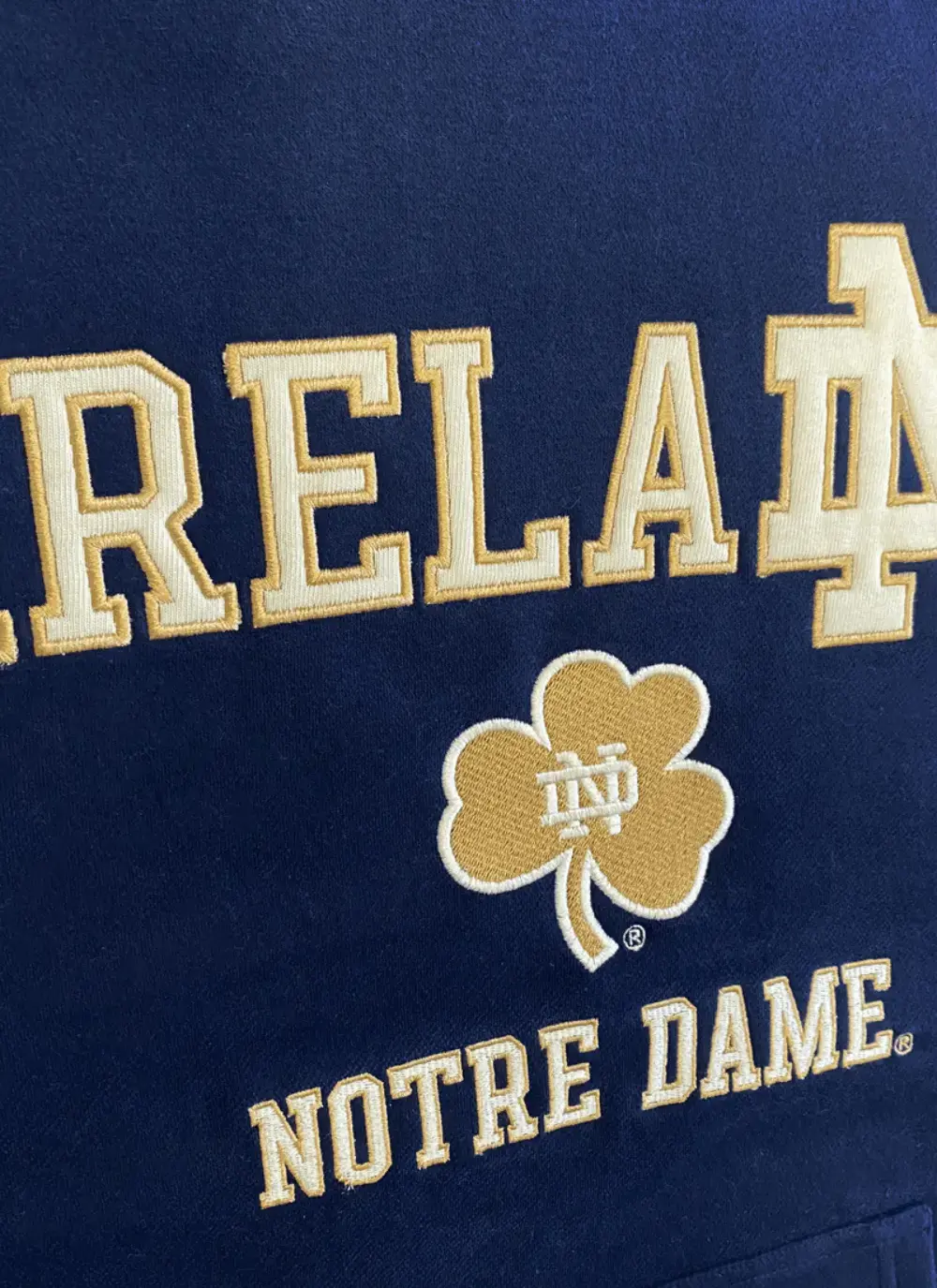 Notre Dame Ireland Shamrock Hoodie