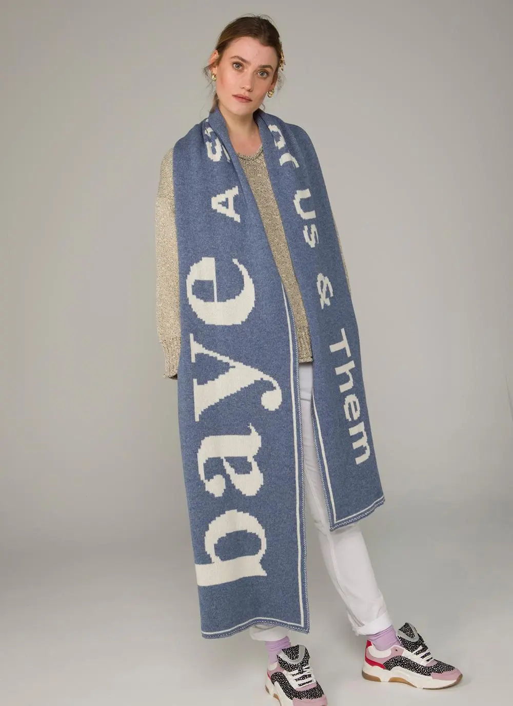 The Author Baye Match Scarf