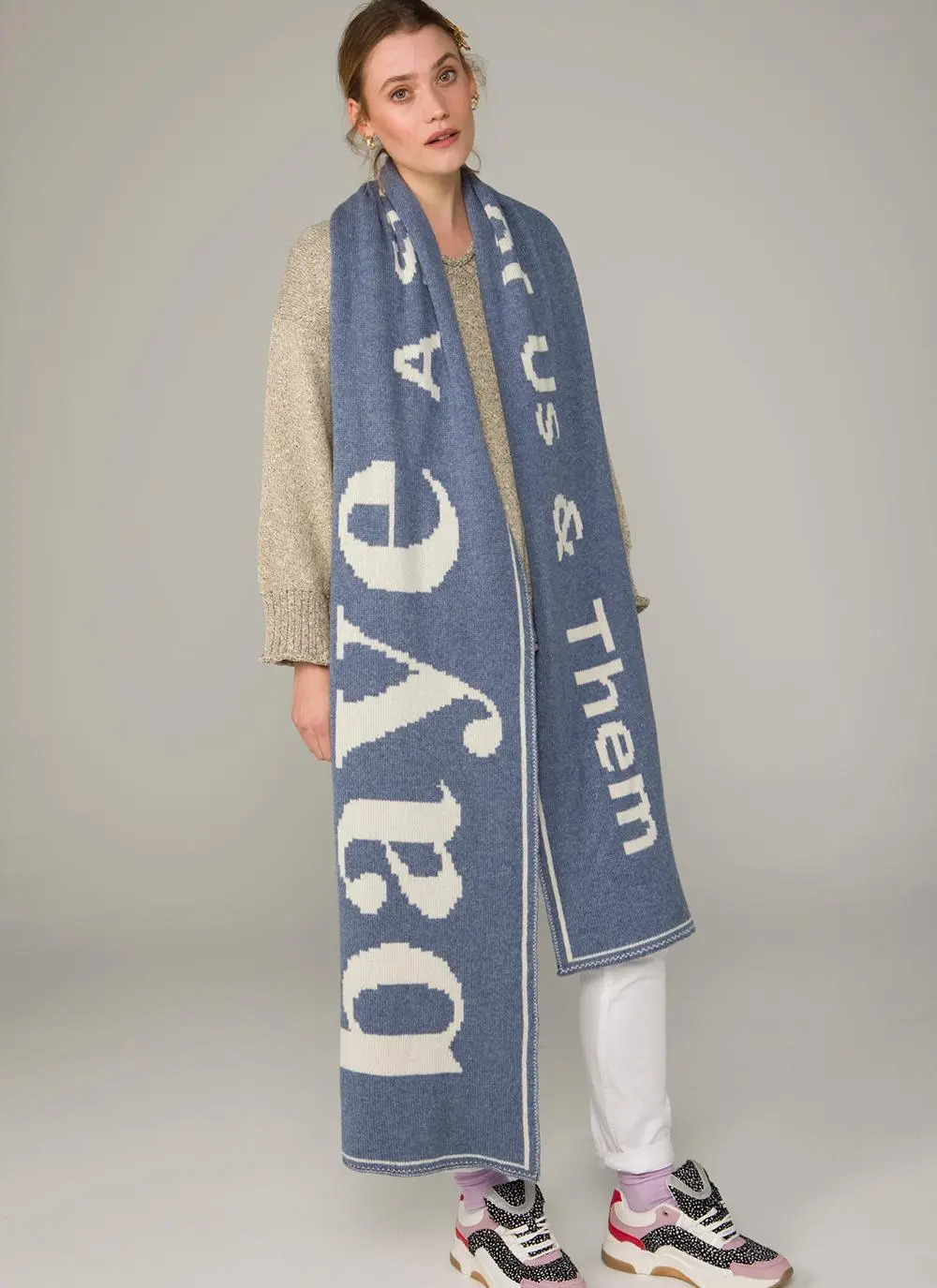 The Author Baye Match Scarf