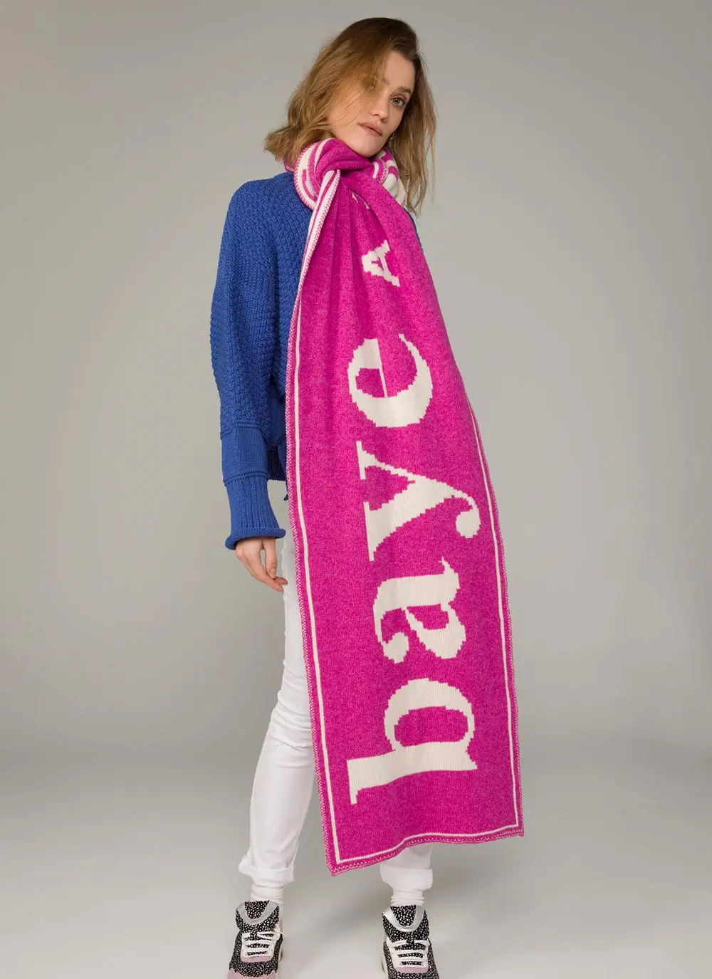 The Author Baye Match Scarf