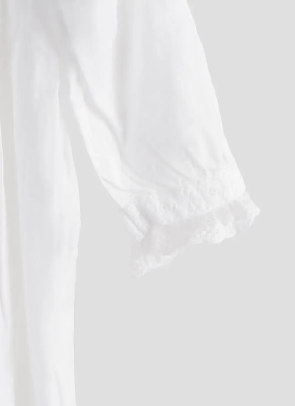 White Embroidered Christening Gown