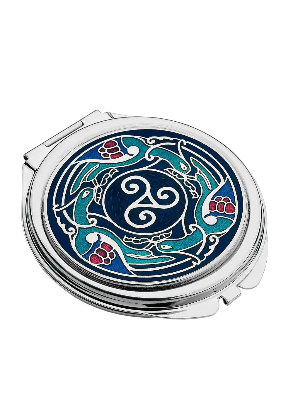 Triskele & Celtic Bird Compact Mirror