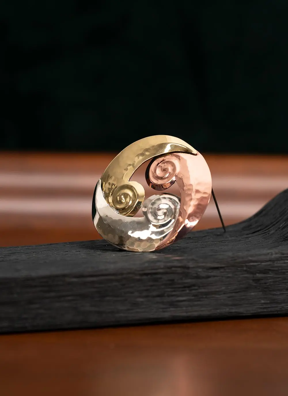 Triskele Shield Brooch