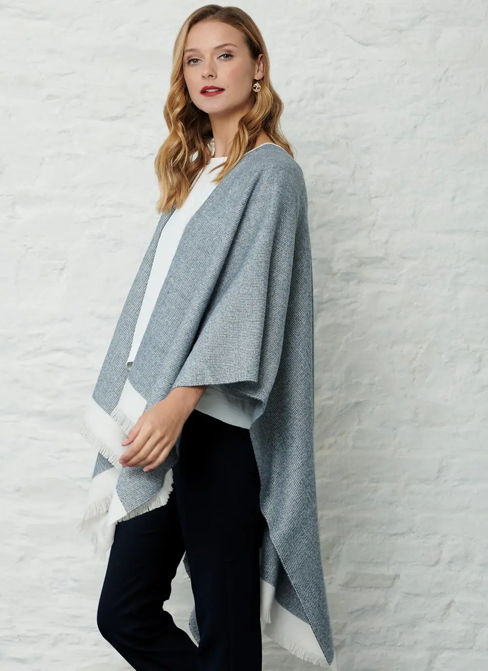 Tweed Denim Wrap | Blarney