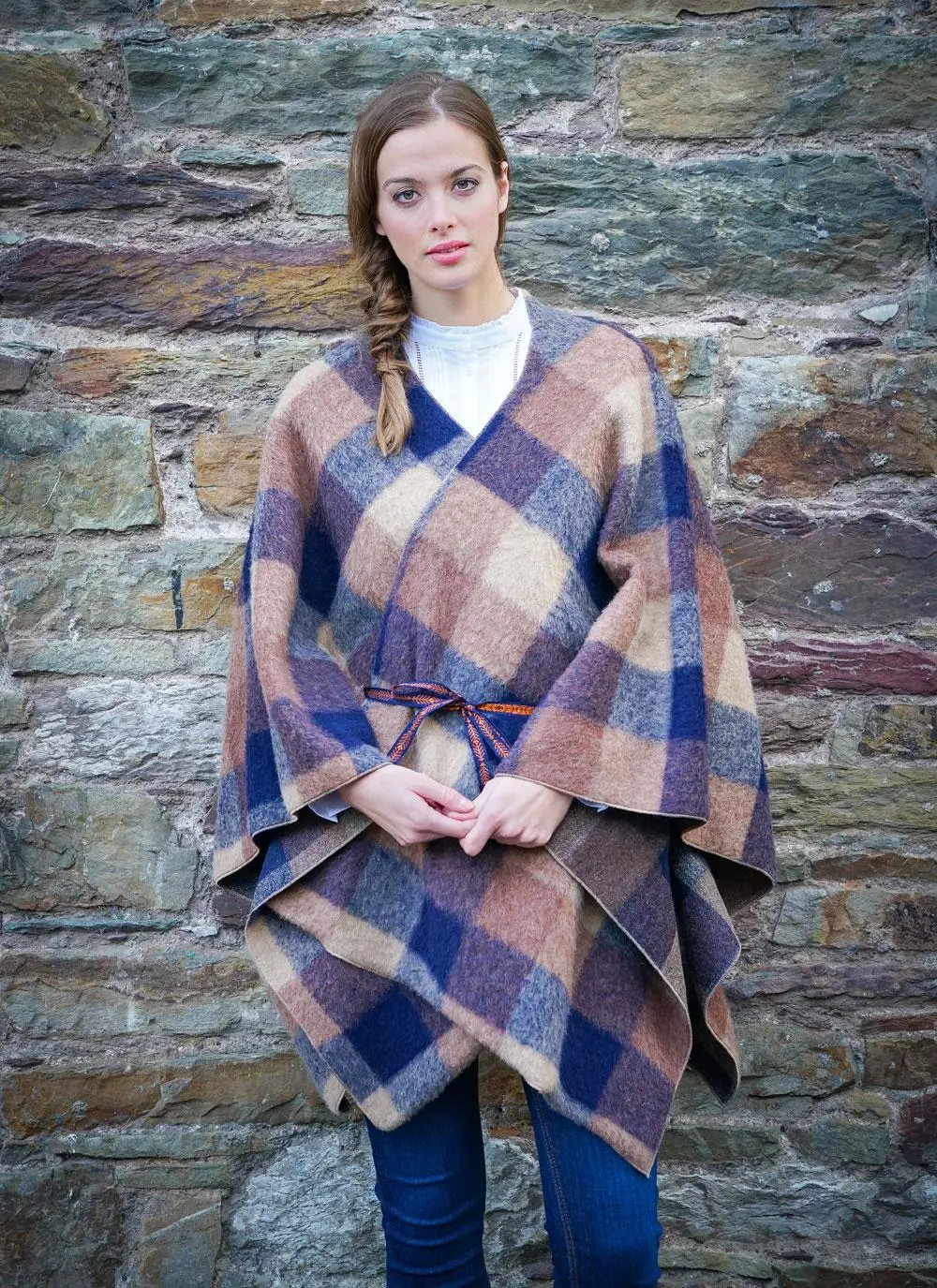 Women's Tweed Wrap Rain
