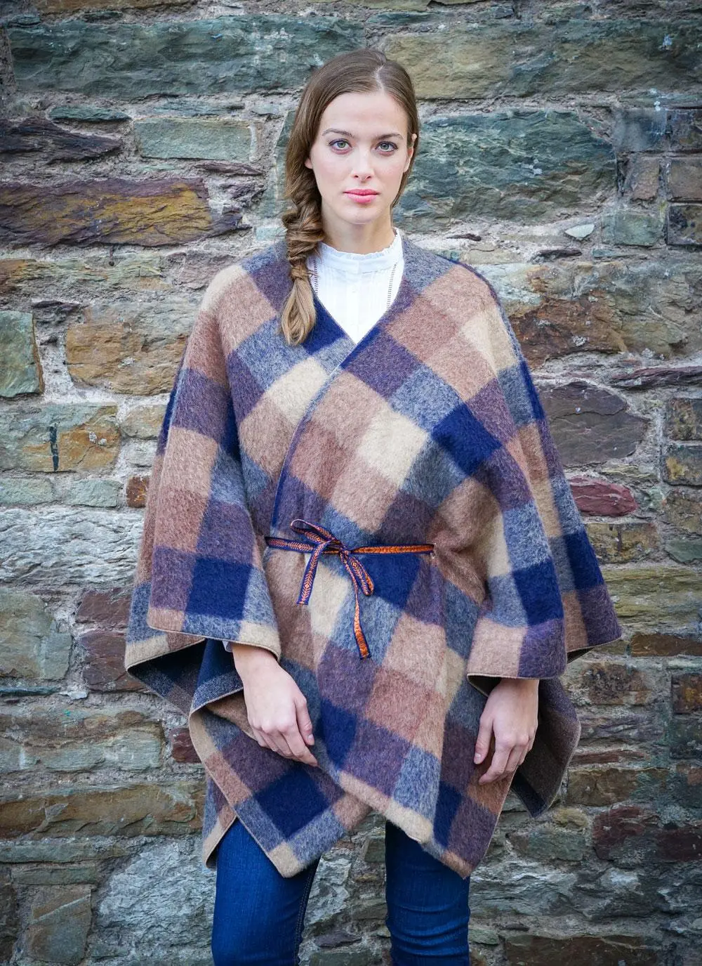 Women's Tweed Wrap Rain