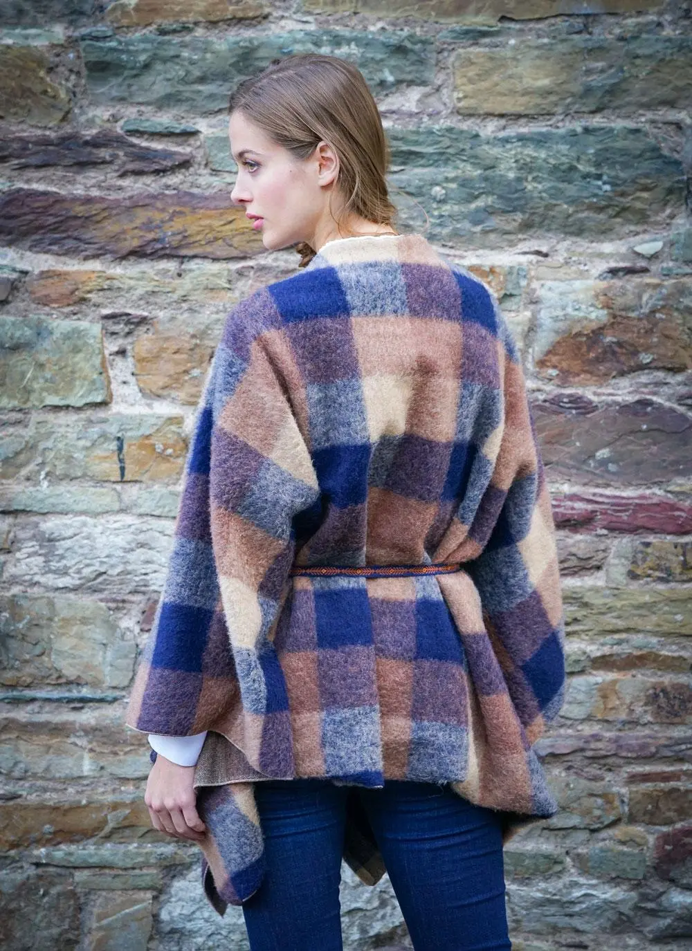 Women's Tweed Wrap Rain