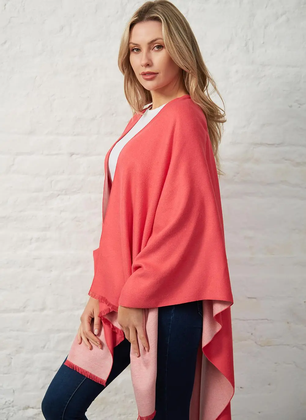 Two Tone Reversible Wrap