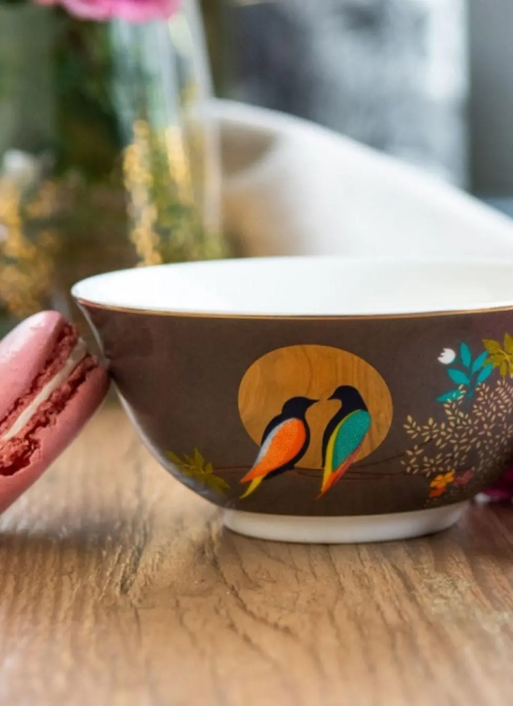 Sara Miller Chelsea Mini Serving Bowl in Dark Grey 