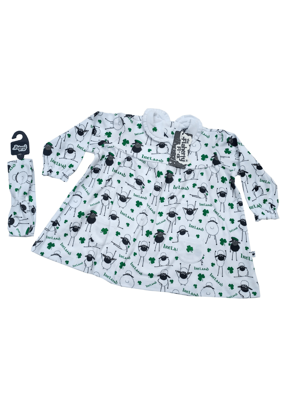 Flaherty Flock Dress & Headband Set