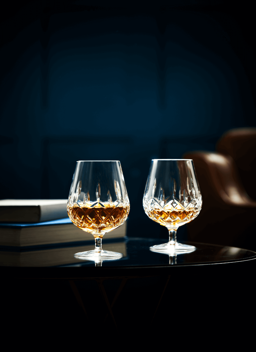 Waterford Crystal Connoisseur Olann Brandy Balloon Pair