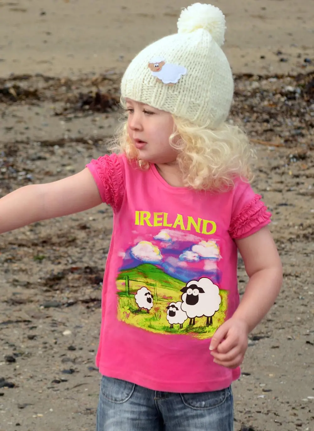 Pink Frilly T-Shirt