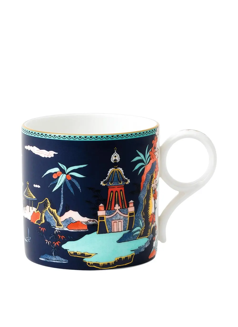 Wedgwood Wonderlust Blue Pagoda Mug