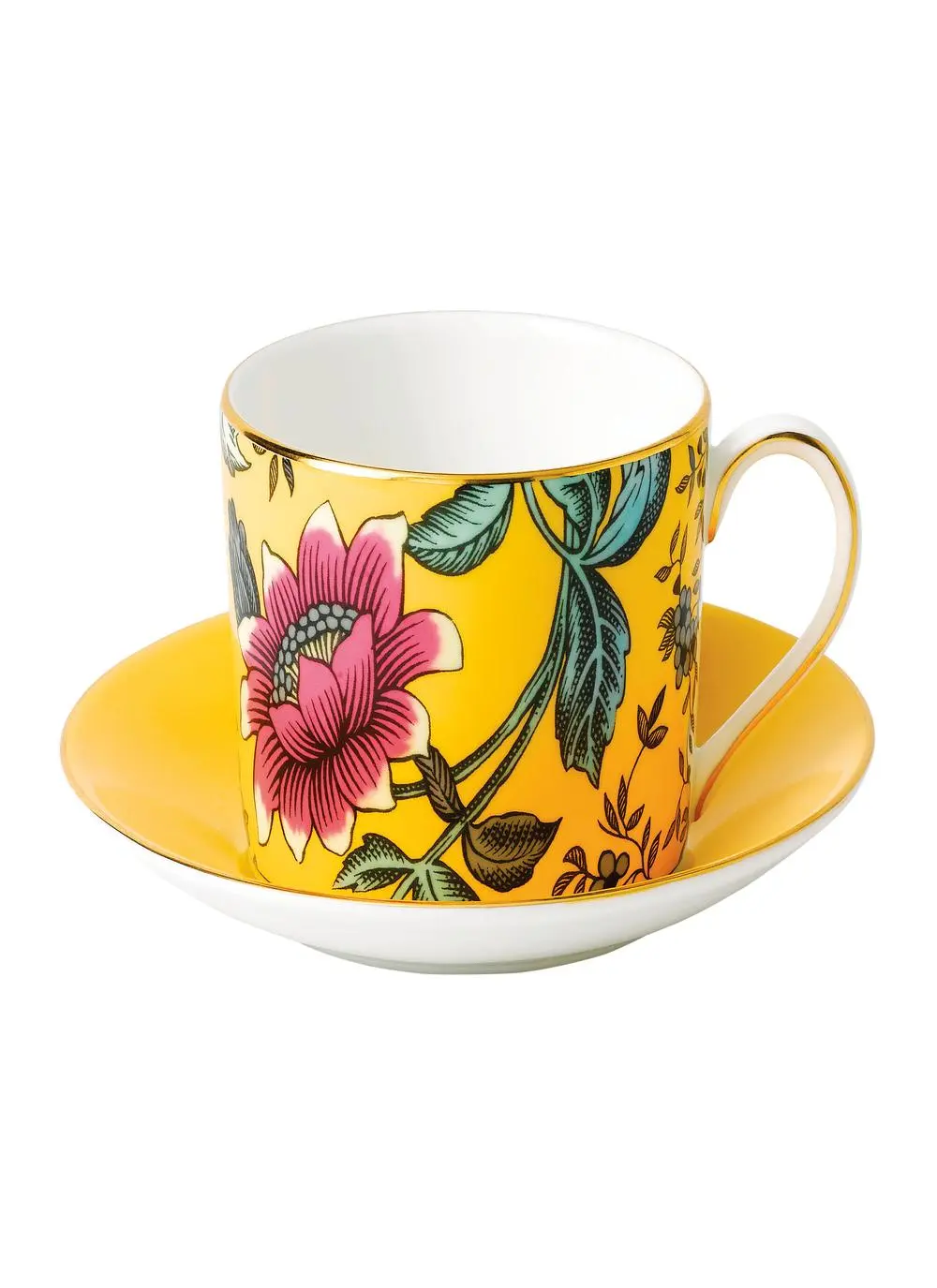Wedgwood Wonderlust Yellow Tonquin Teacup & Saucer