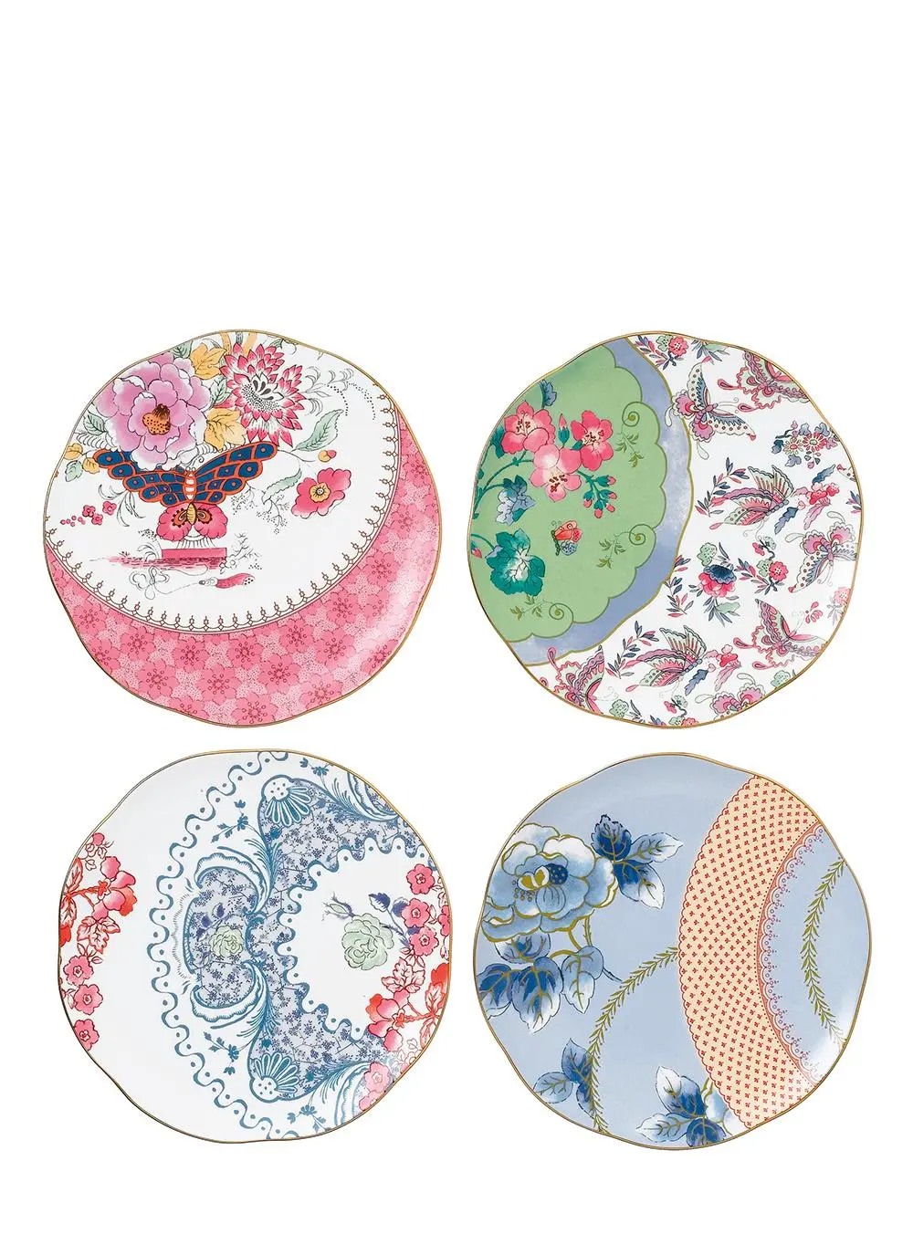 Wedgwood Butterfly 20Cm Plates Set of 4 