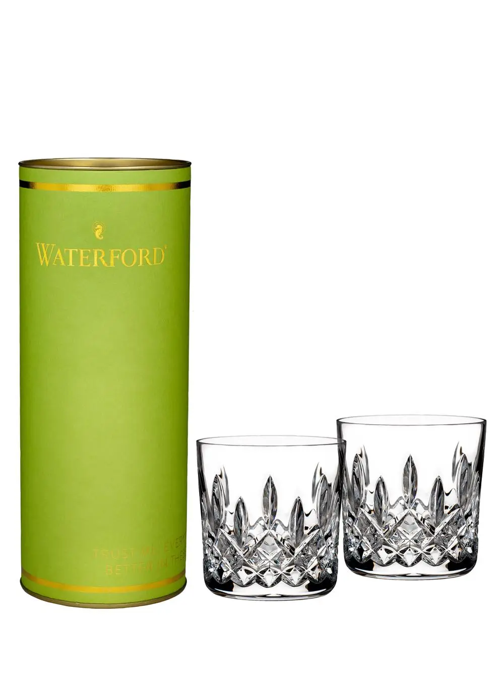Waterford Crystal Giftology Lismore 9oz Tumbler Pair