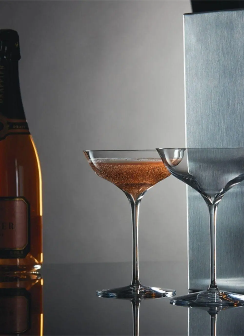 Waterford Crystal Elegance Champagne Belle Coupe Pair