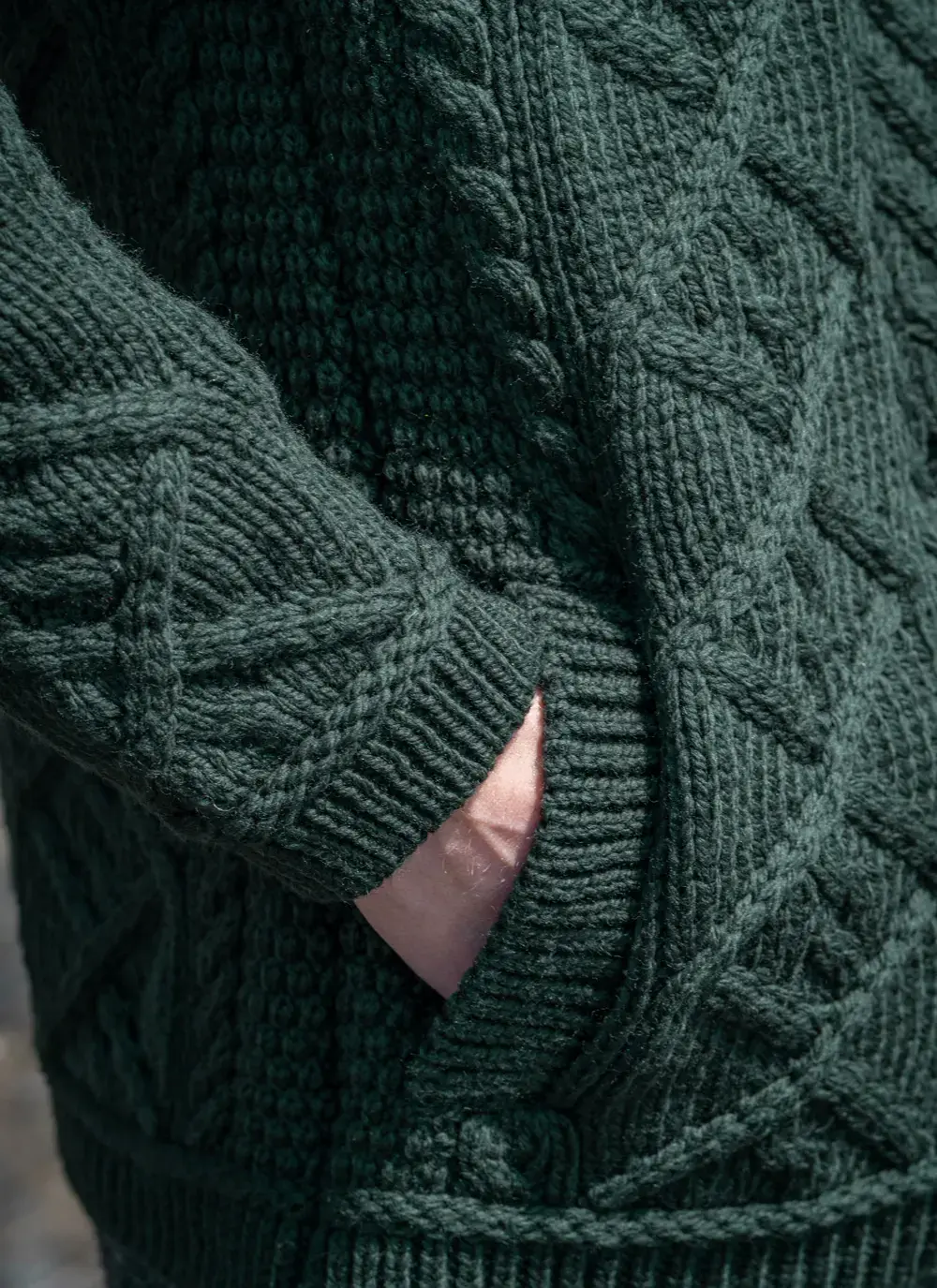 One Button Collar Cardigan 