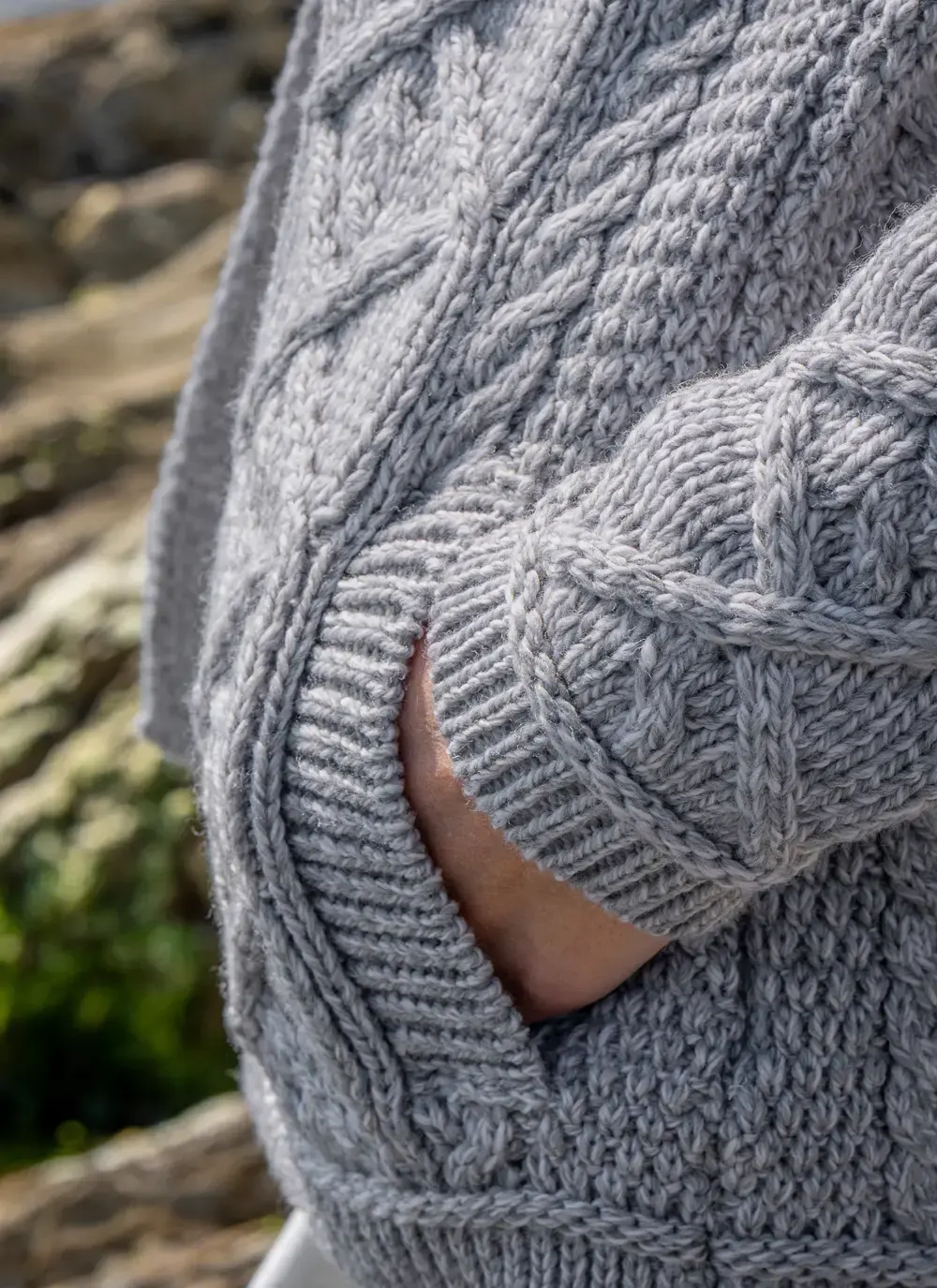 One Button Collar Cardigan 