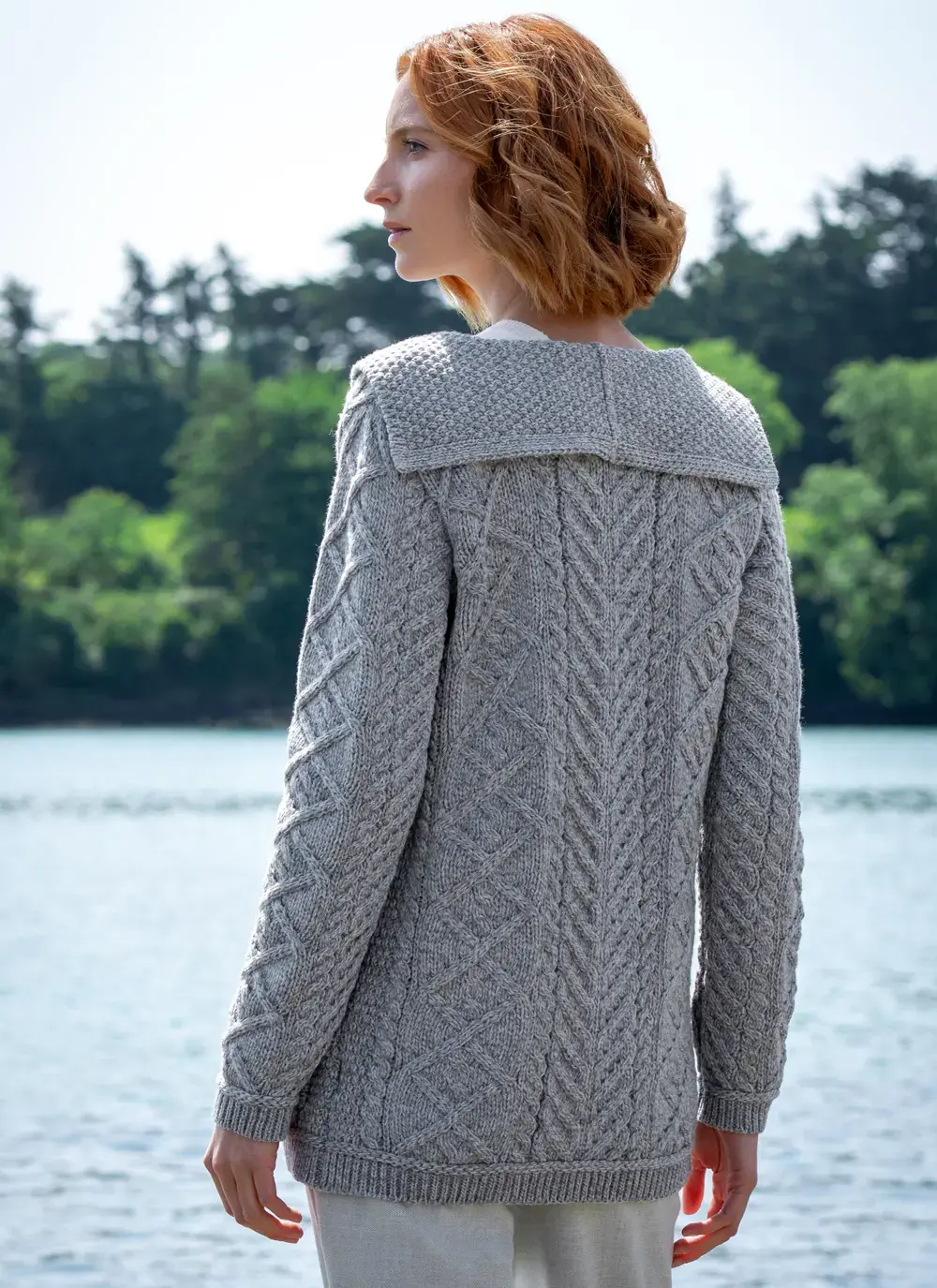 One Button Collar Cardigan 