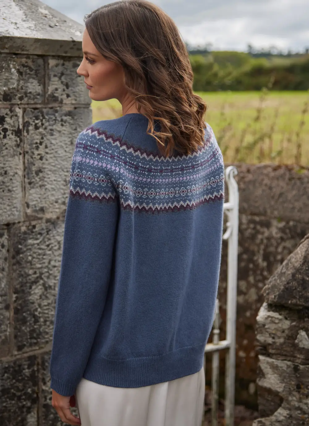 Sadie Merino Fairisle Cardigan 