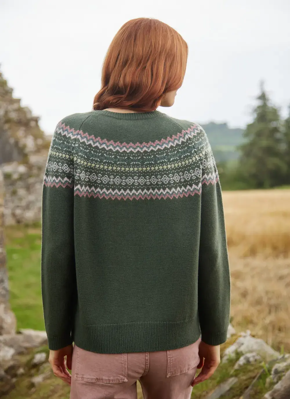 Sadie Merino Fairisle Cardigan 