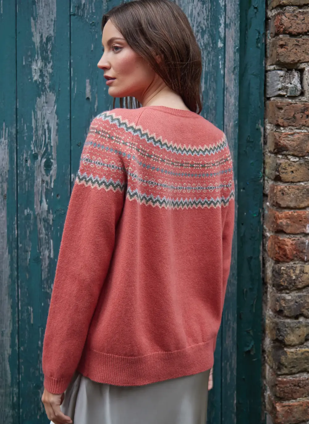 Sadie Merino Fairisle Cardigan 