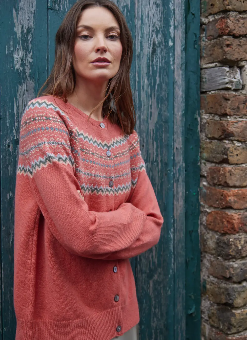 Sadie Merino Fairisle Cardigan 