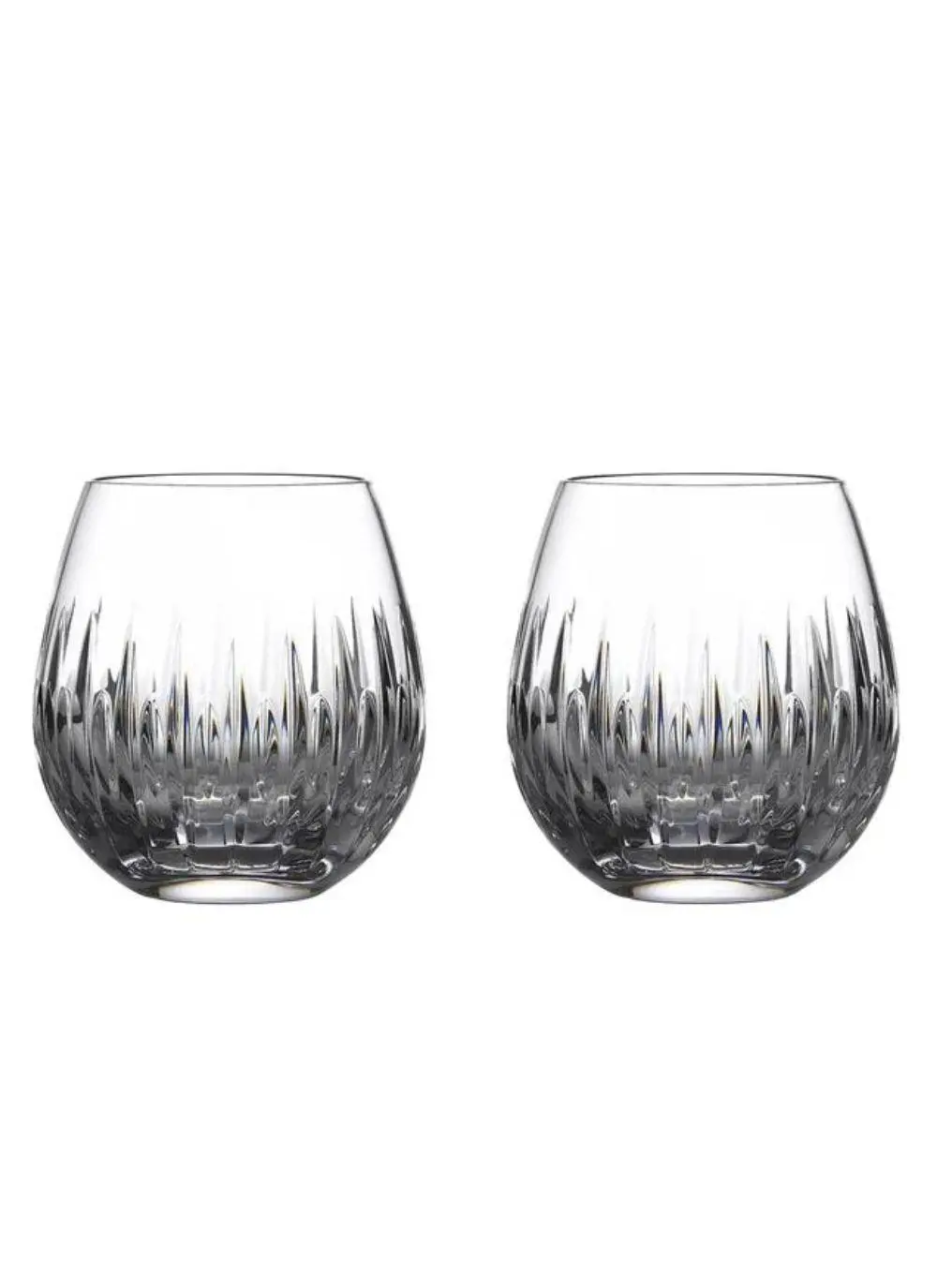 Waterford Crystal Ardan Mara Stemless Wine Glasses (Set of 2)