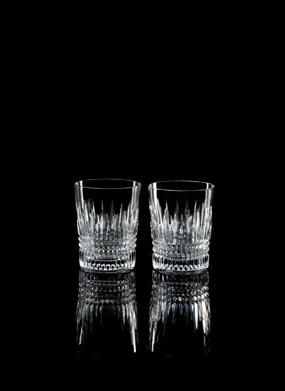 Waterford Crystal Lismore Diamond Tumbler Pair 