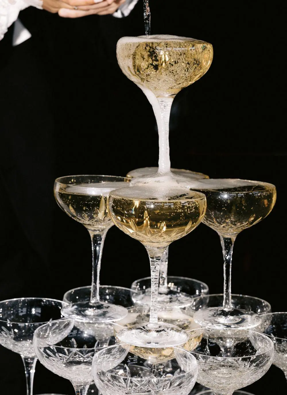 Waterford Crystal Lismore Essence Champagne Saucer Set of 2