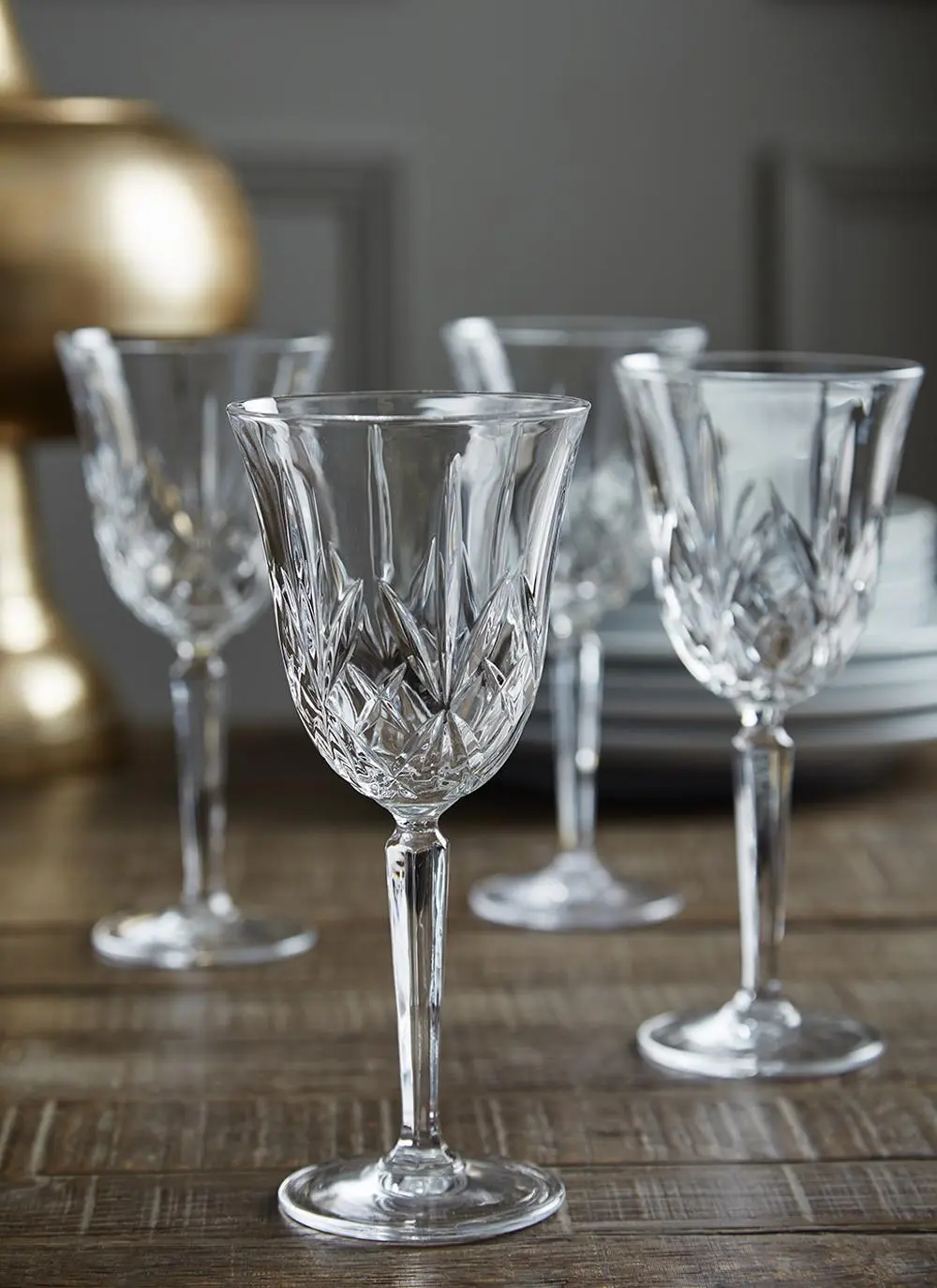 Waterford Crystal Marquis Maxwell White Wine Glass Set of 4