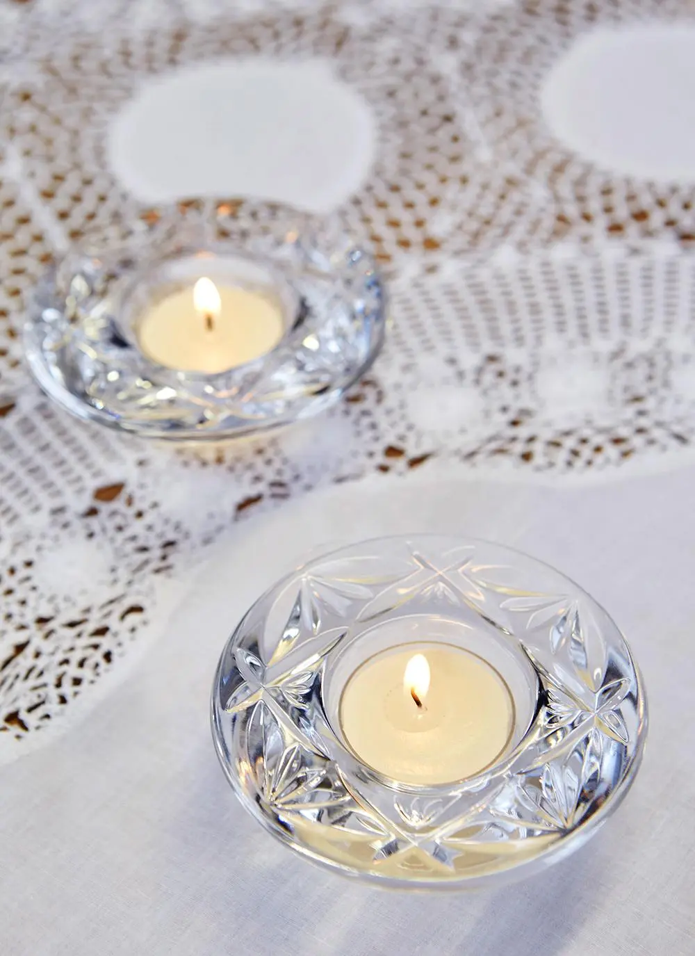 Waterford Crystal Set of 2 Votives 