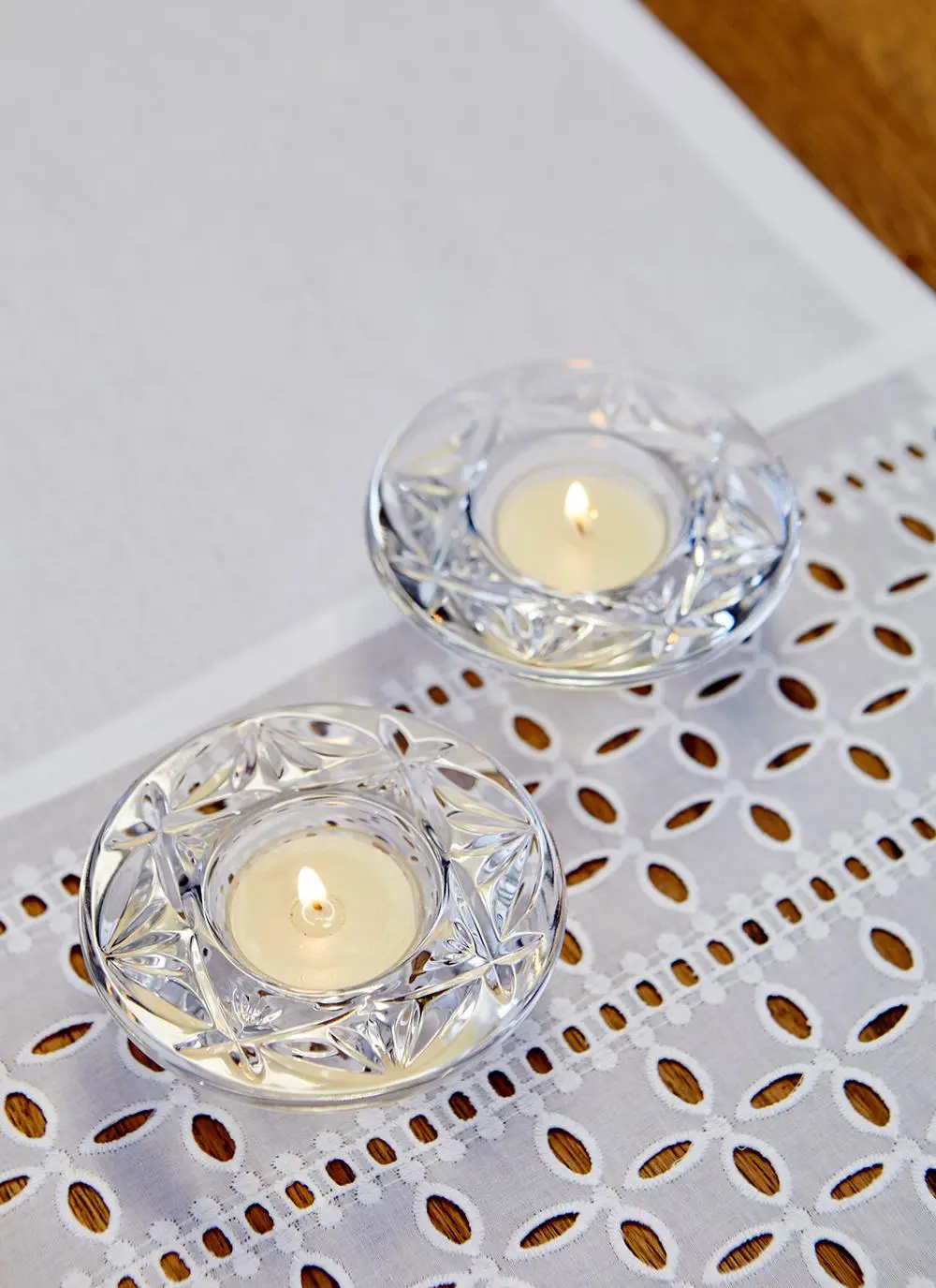 Waterford Crystal Set of 2 Votives 