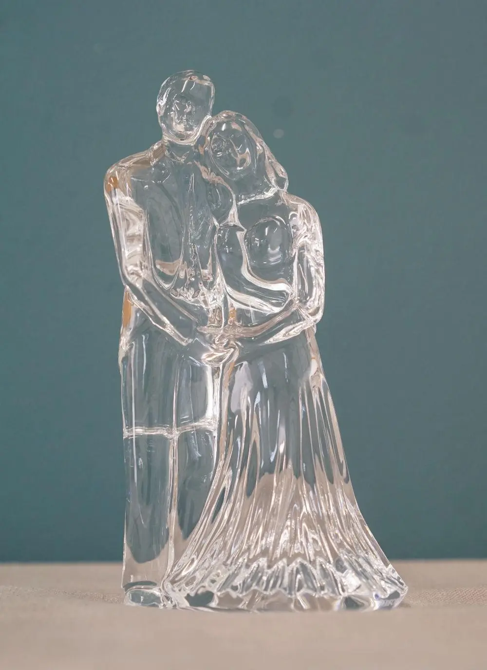 Waterford Crystal Wedding Couple Sculpture