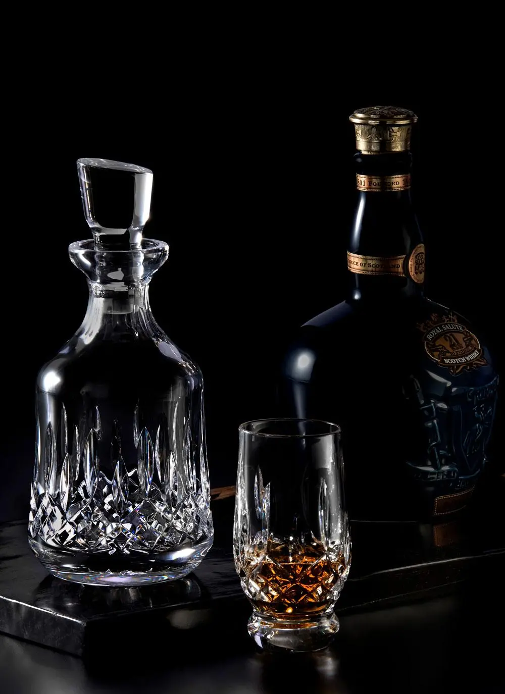 Waterford Crystal Heritage Bottle Shaped Decanter 