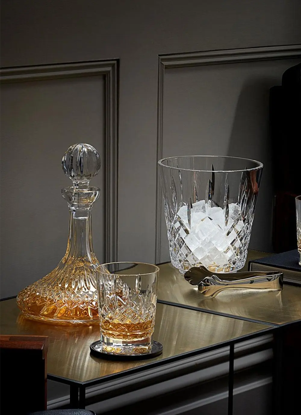 Waterford Crystal Lismore Ships Decanter