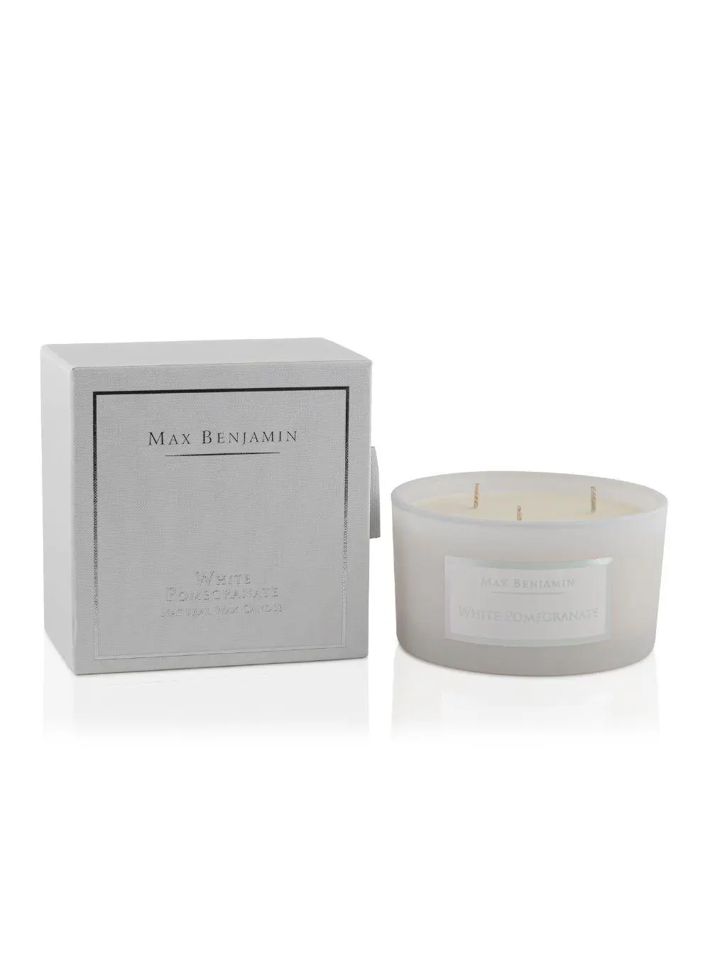 White Pomegranate Classic 3-Wick Candle