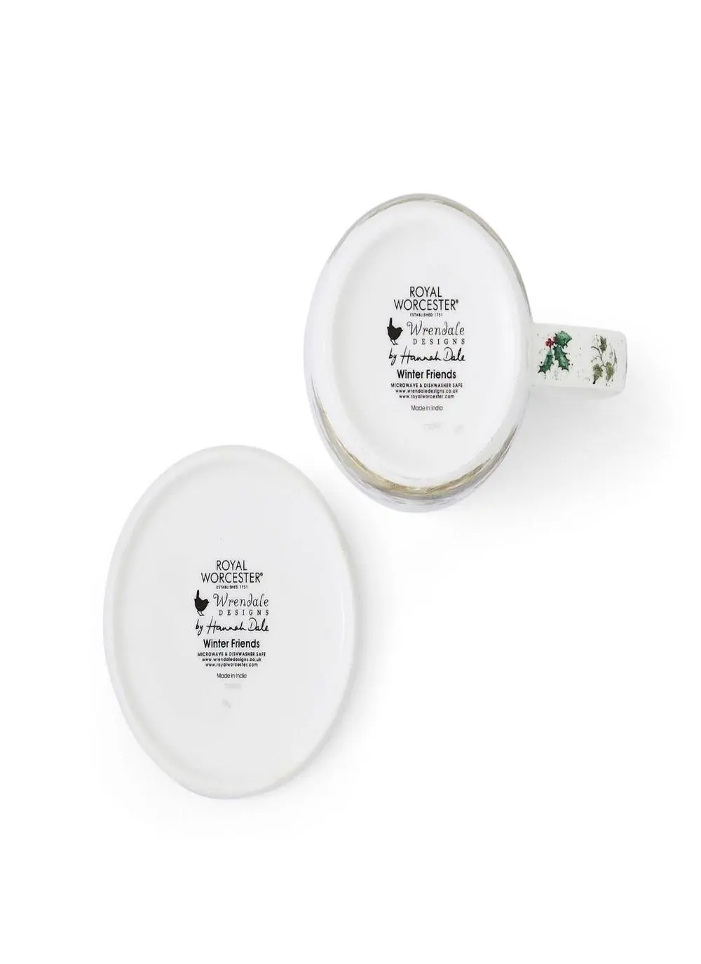 Wrendale Designs Winter Friends Mug & Coaster Set