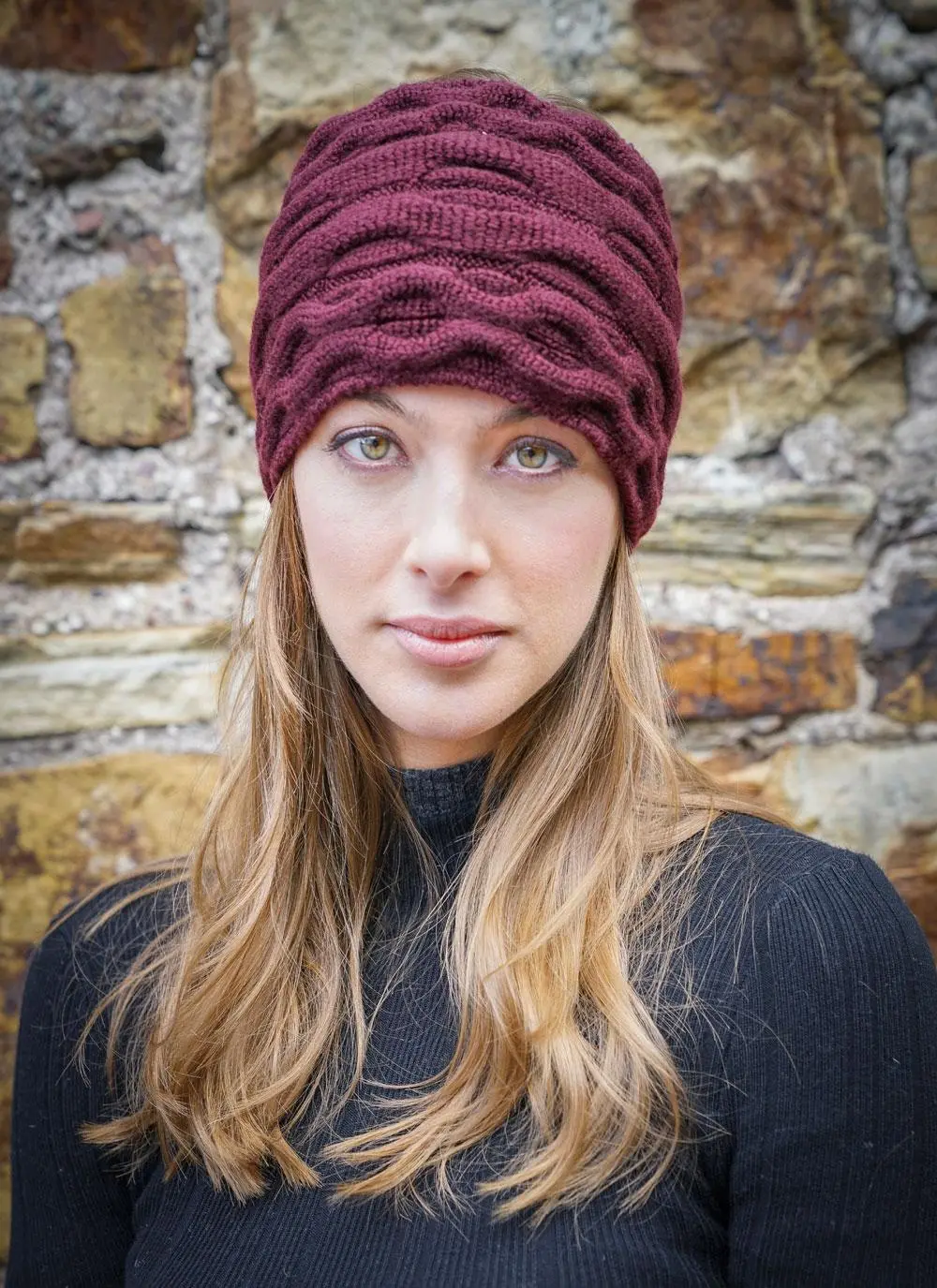 Women's Head Warmer Wine 