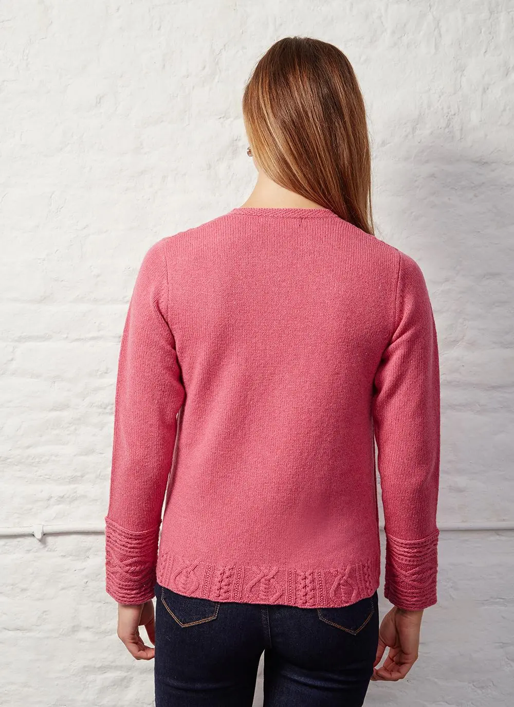 Wool Cashmere Foxrock Cardigan