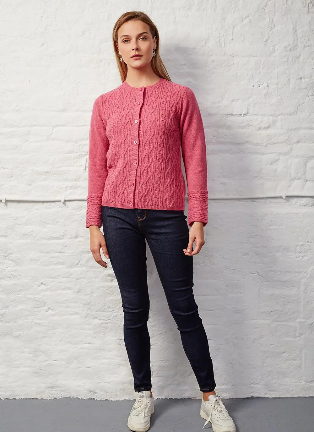 Wool Cashmere Foxrock Cardigan